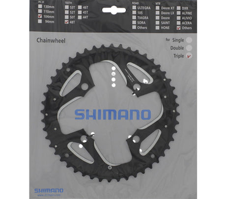 Kettenblatt SHIMANO Kettenblatt FC-T551 48 Zähne (AL) für KSR