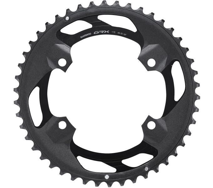 Kettenblatt SHIMANO Kettenblatt GRX FC-RX600 46 Zähne Schwarz