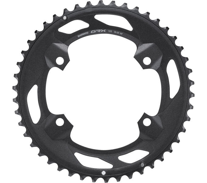 Kettenblatt SHIMANO Kettenblatt GRX FC-RX600 46 Zähne Schwarz