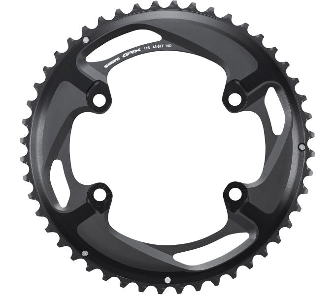 Kettenblatt SHIMANO Kettenblatt GRX FC-RX810 48 Zähne Schwarz