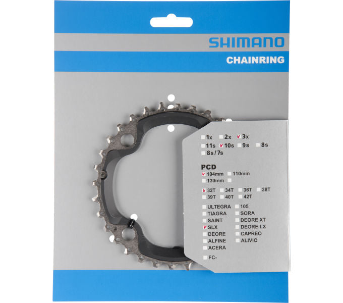 Kettenblatt SHIMANO Kettenblatt SLX FC-M670 32 Zähne