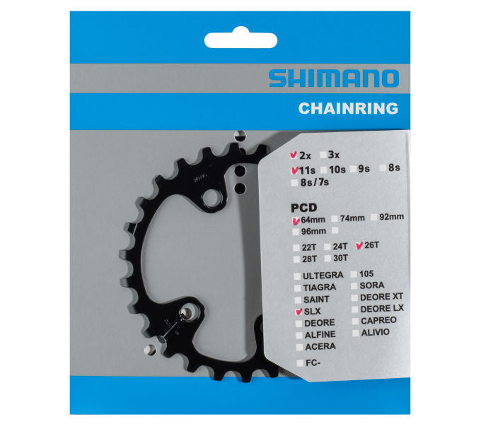 Kettenblatt SHIMANO Kettenblatt SLX FC-M7000-11 26 Zähne