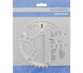 Kettenblatt SHIMANO Kettenblatt TIAGRA FC-4603 39 Zähne Silber