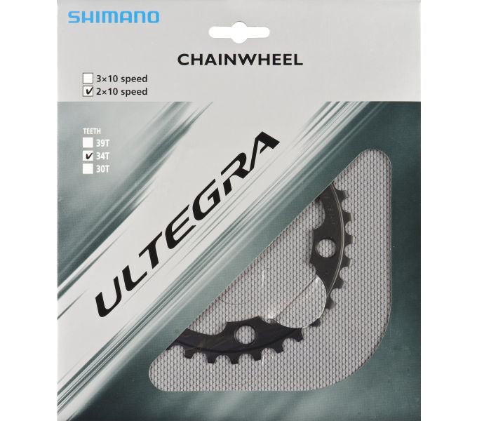 Kettenblatt SHIMANO Kettenblatt ULTEGRA FC-6750 34 Zähne Grau