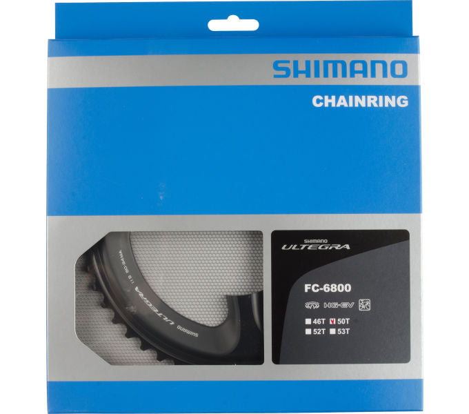 Kettenblatt SHIMANO Kettenblatt ULTEGRA FC-6800 50 Zähne Grau