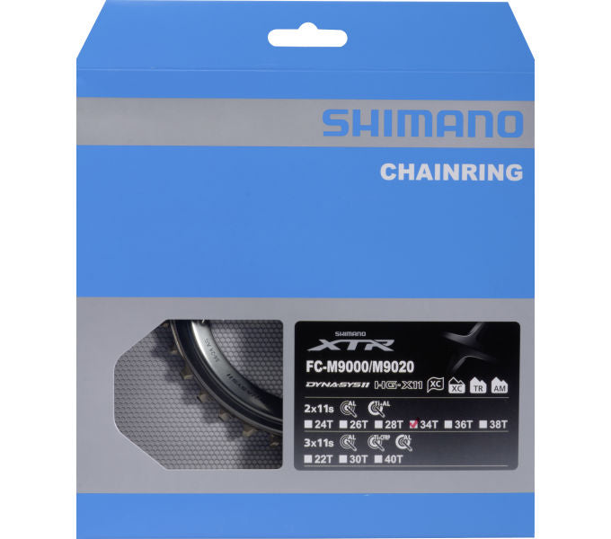 Kettenblatt SHIMANO Kettenblatt XTR FC-M9000 FC-M9020 34 Zähne