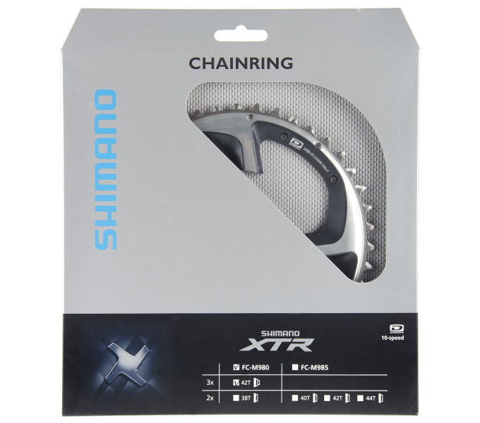 Kettenblatt SHIMANO Kettenblatt XTR FC-M980 42 Zähne