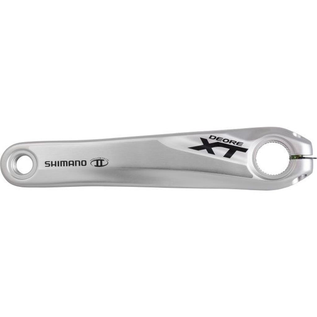 Kurbeln lose Shimano Kurbel Links 175 FCM780 Silber