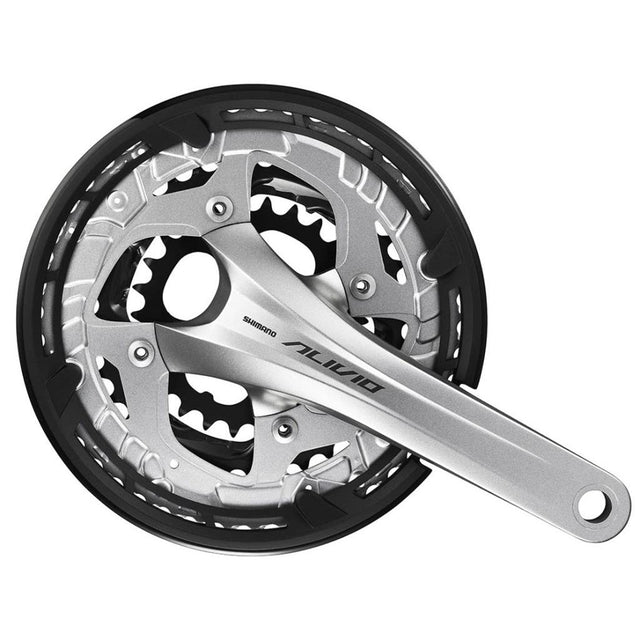 Kurbelgarnitur Trekking Shimano Kurbelgarnitur Alivio 170 44-32-22Sil
