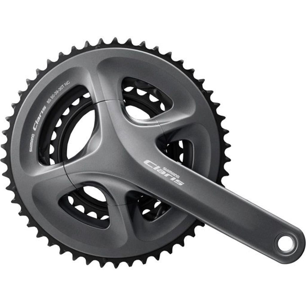 Kurbelgarnitur Rennrad Shimano Kurbelgarnitur Claris 170 50-39-30 Gr