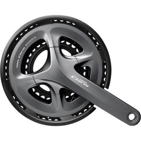 Kurbelgarnitur Rennrad Shimano Kurbelgarnitur Claris 175 50-39-30Gra