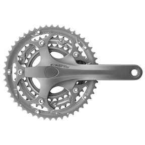 Kurbelgarnitur Rennrad Shimano Kurbelgarnitur Claris 175 50-39-30Sil