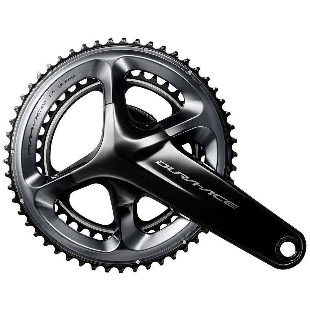 Kurbelgarnitur Rennrad Shimano Kurbelgarnitur D-Ace R9100 165 53-39