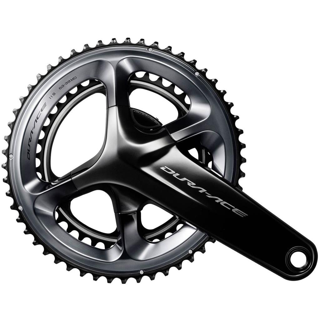 Kurbelgarnitur Rennrad Shimano Kurbelgarnitur D-Ace R9100 172 53-39