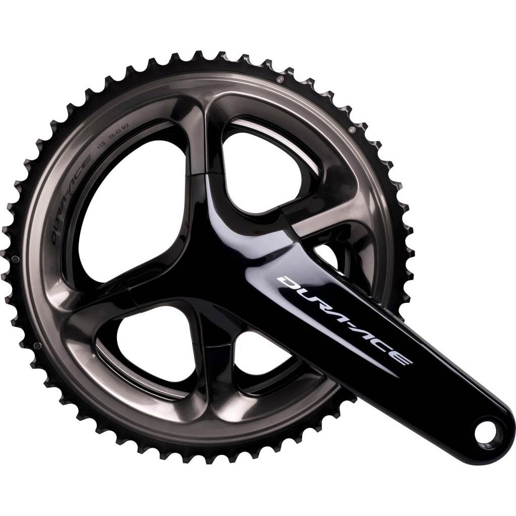 Kurbelgarnitur Rennrad Shimano Kurbelgarnitur D-Ace R9100 172 55-42