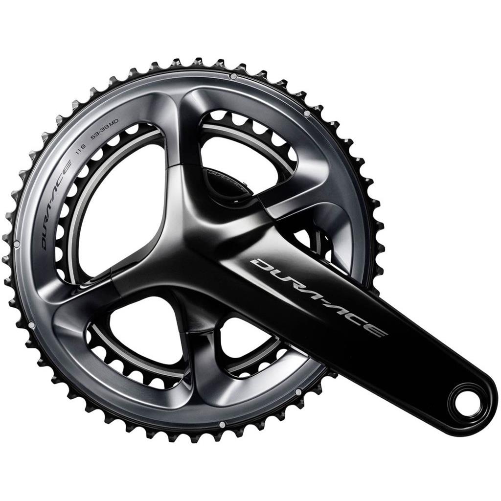 Kurbelgarnitur Rennrad Shimano Kurbelgarnitur D-Ace R9100 175 53-39