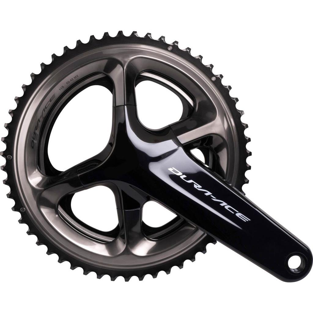 Kurbelgarnitur Rennrad Shimano Kurbelgarnitur D-Ace R9100 175 55-42