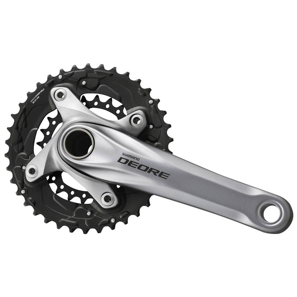 Kurbelgarnitur MTB Shimano Kurbelgarnitur Deore 170 40-28 Silber