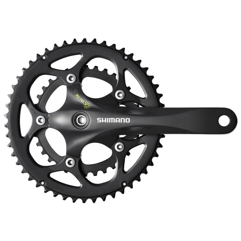 Kurbelgarnitur Rennrad Shimano Kurbelgarnitur R345 175 Oct 50-34