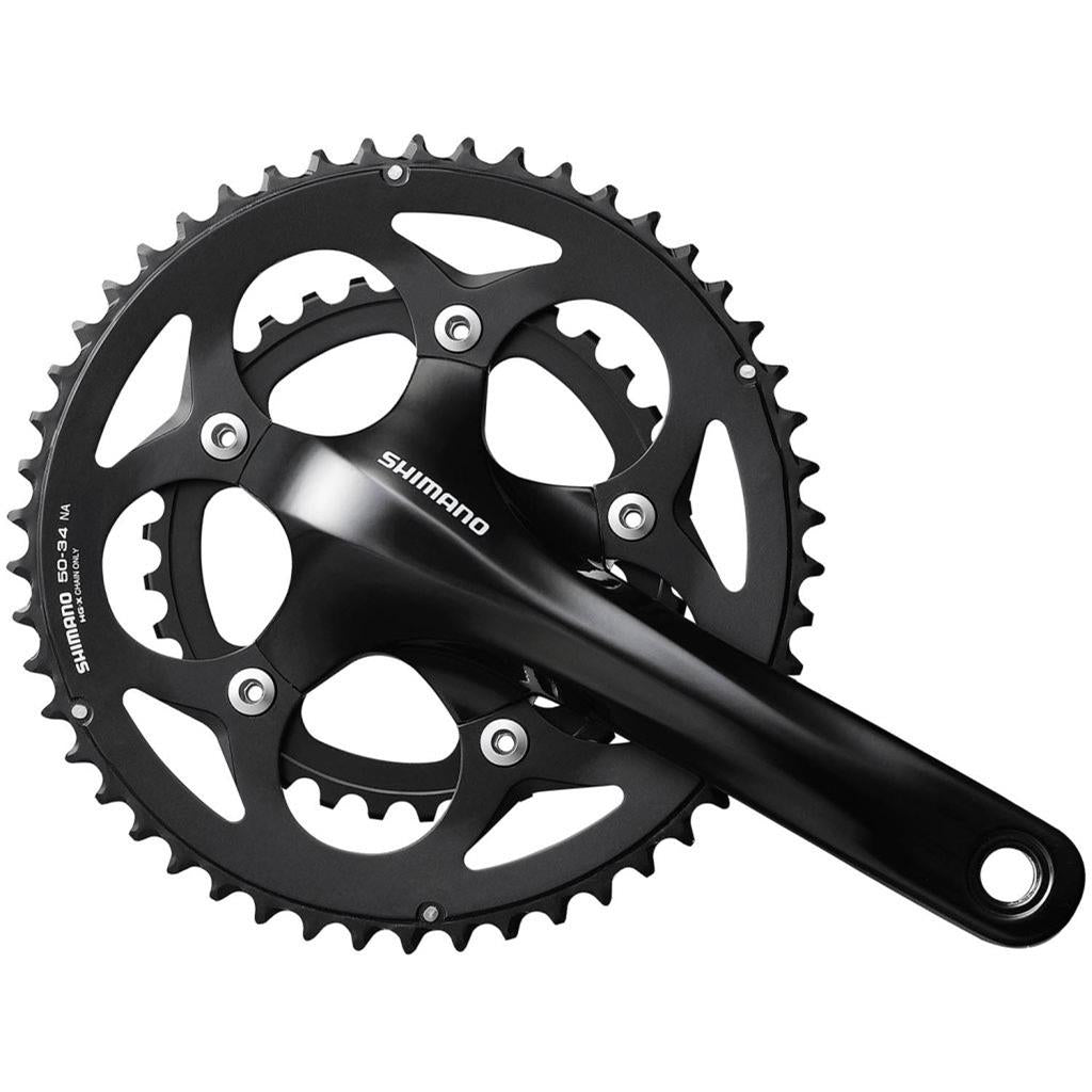 Kurbelgarnitur Rennrad Shimano Kurbelgarnitur Rs400 175 50-34