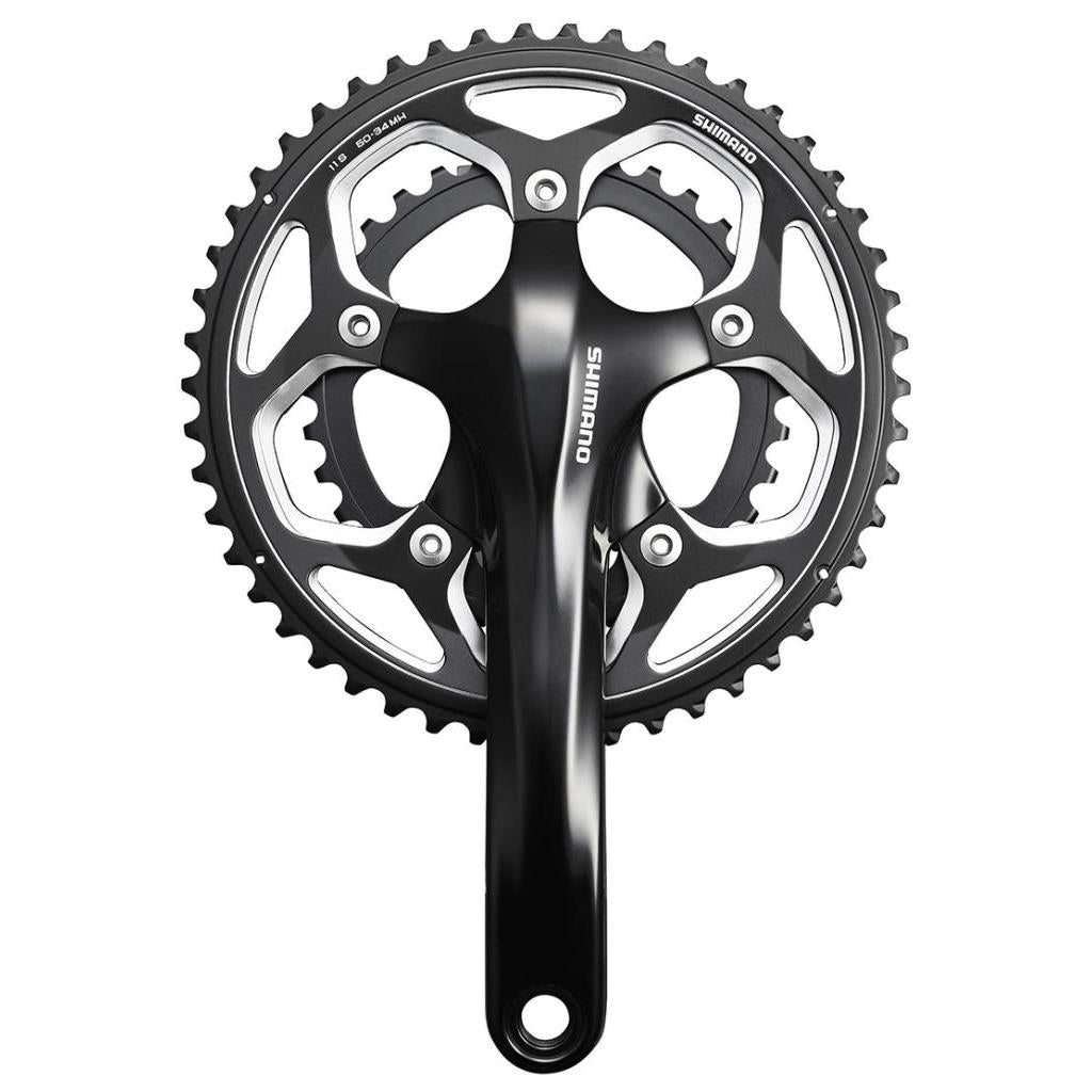 Kurbelgarnitur Rennrad Shimano Kurbelgarnitur Rs500 175 52-36