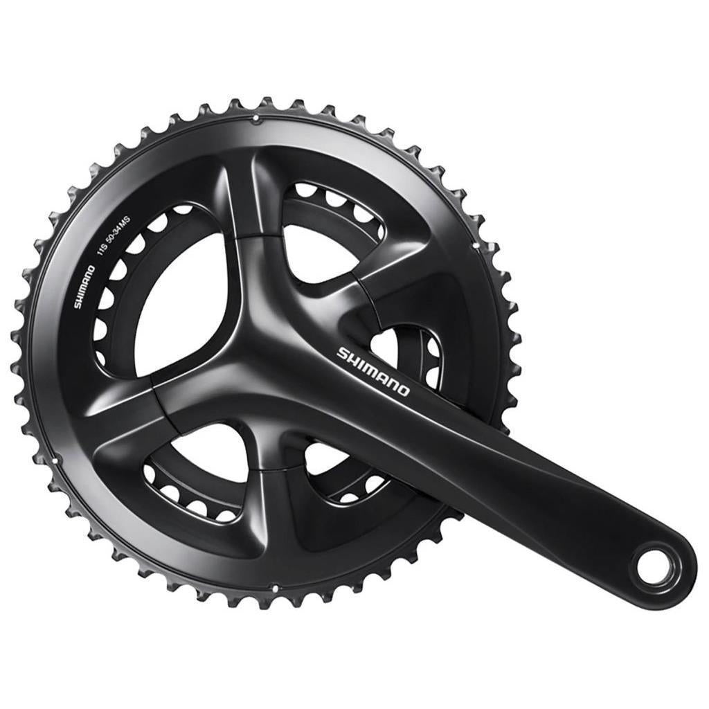 Kurbelgarnitur Rennrad Shimano Kurbelgarnitur Rs510 165 46-36