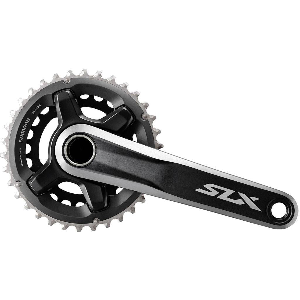 Kurbelgarnitur MTB Shimano Kurbelgarnitur SLX 175 34-24 3mm Ob