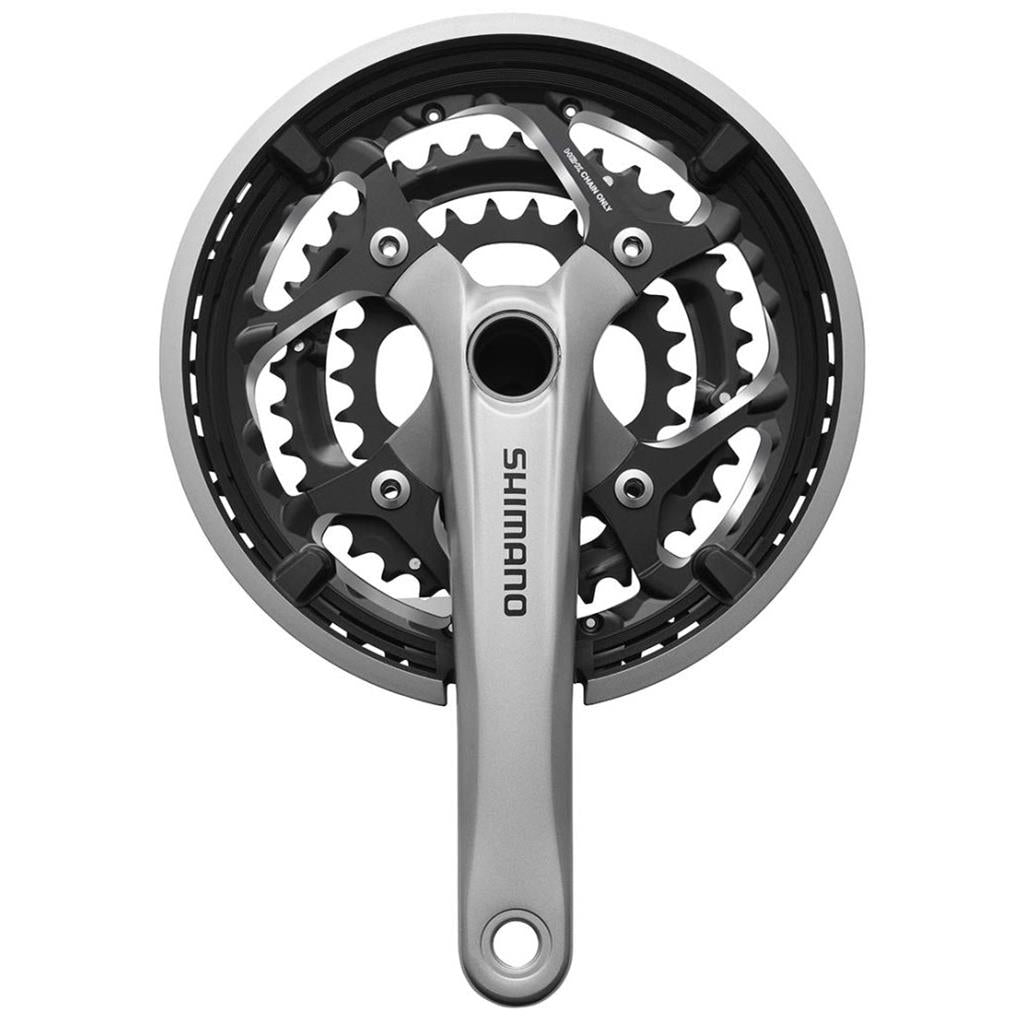 Kurbelgarnitur Trekking Shimano Kurbelgarnitur T551 170 48-36-26 Sil