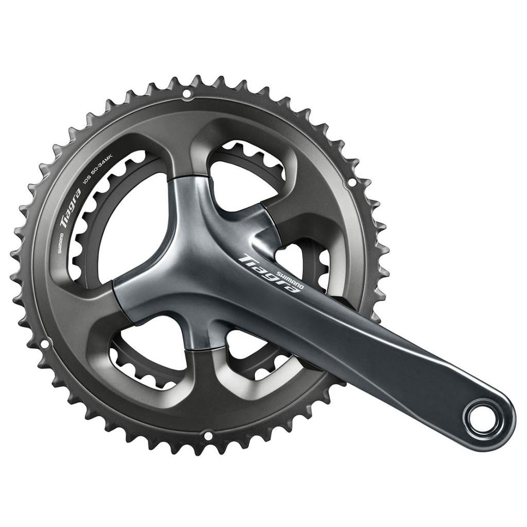 Kurbelgarnitur Rennrad Shimano Kurbelgarnitur Tiagra 165 50-34 OBb