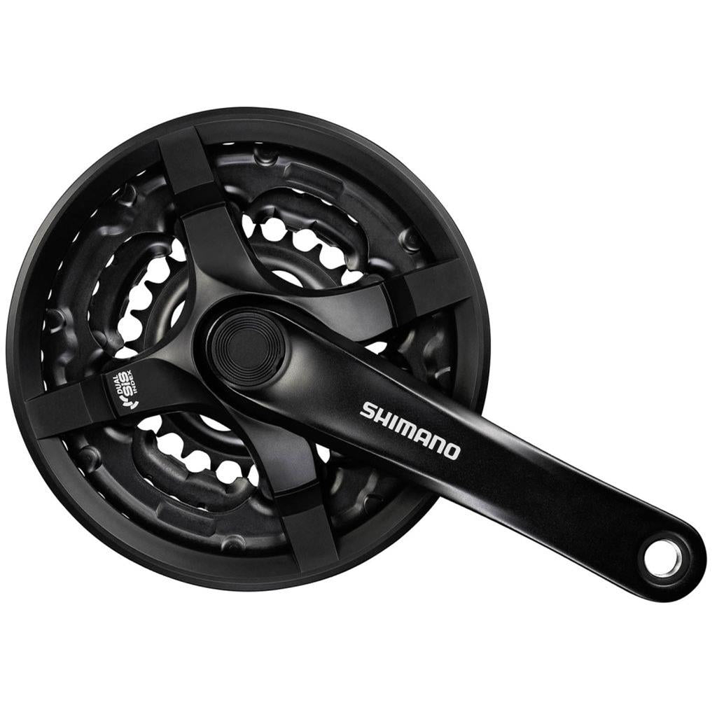 Kurbelgarnitur Trekking Shimano Kurbelgarnitur TY501 175 4K 423424