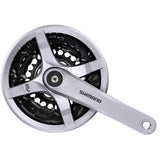 Kurbelgarnitur Trekking Shimano Kurbelgarnitur TY501 175 4K 423424Sil