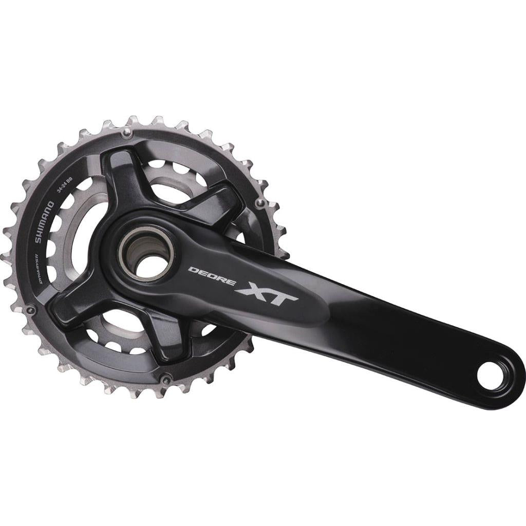 Kurbelgarnitur MTB Shimano Kurbelgarnitur XT 170 34-24 3mm Ob