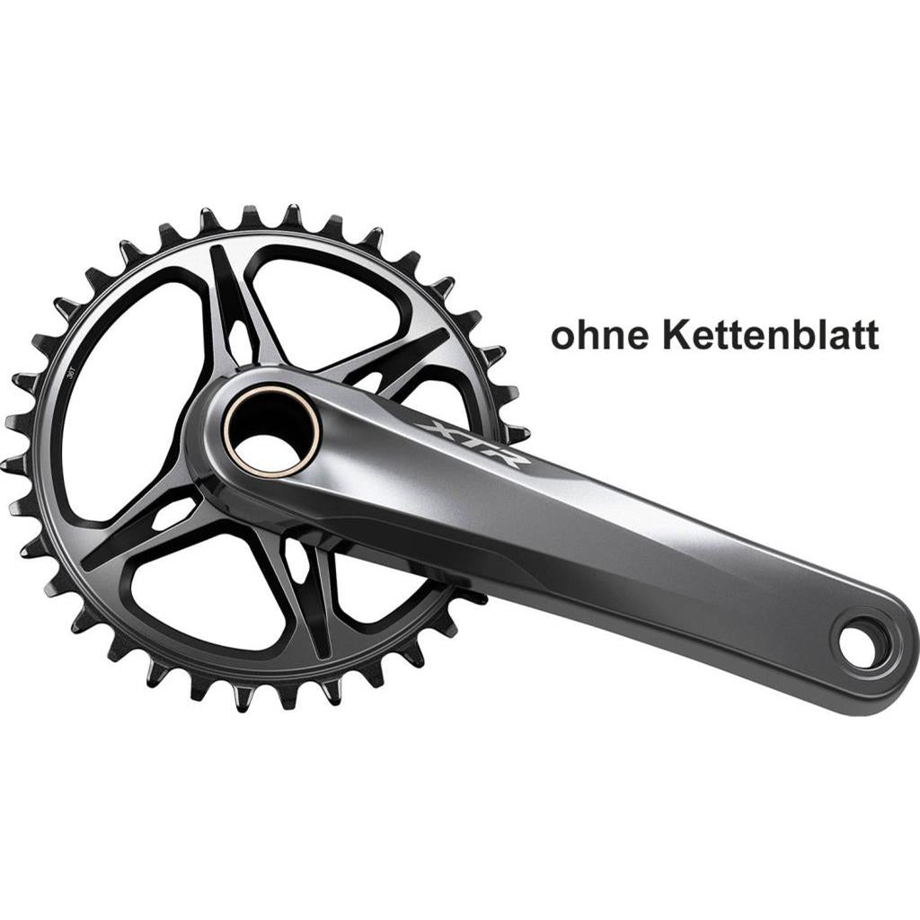 Kurbelgarnitur MTB Shimano Kurbelgarnitur XTR 165 EngQ OKbl