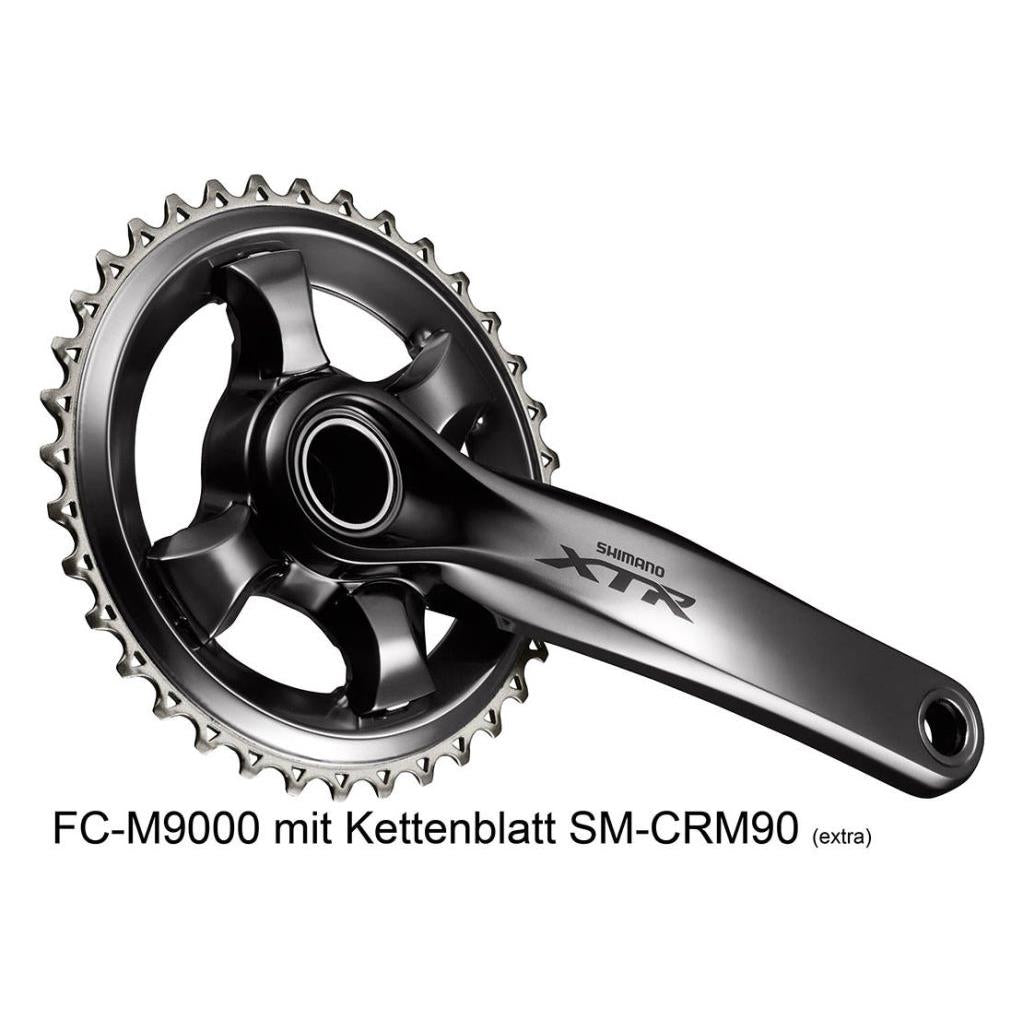 Kurbelgarnitur MTB Shimano Kurbelgarnitur XTR 170 EngQ OKbl