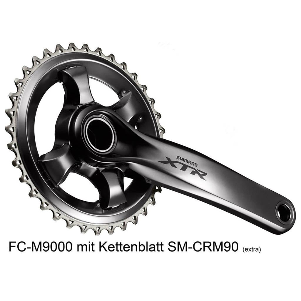 Kurbelgarnitur MTB Shimano Kurbelgarnitur XTR 175 EngQ OKbl