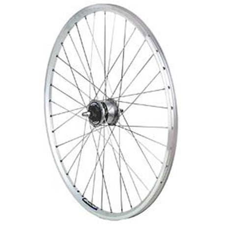Laufräder Shimano Laufrad Vo 28" Nabendyn Silb