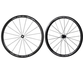 Laufrad SHIMANO Laufradsatz DURA-ACE WH-R9100-C40-TU Schwarz QR 133 mm-QR 163 mm 100 mm-130 m