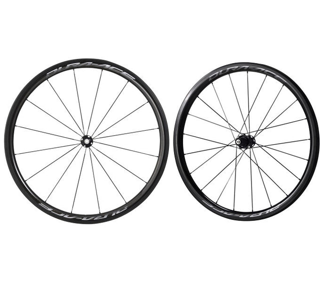 Laufrad SHIMANO Laufradsatz DURA-ACE WH-R9100-C40-TU Schwarz QR 133 mm-QR 163 mm 100 mm-130 m
