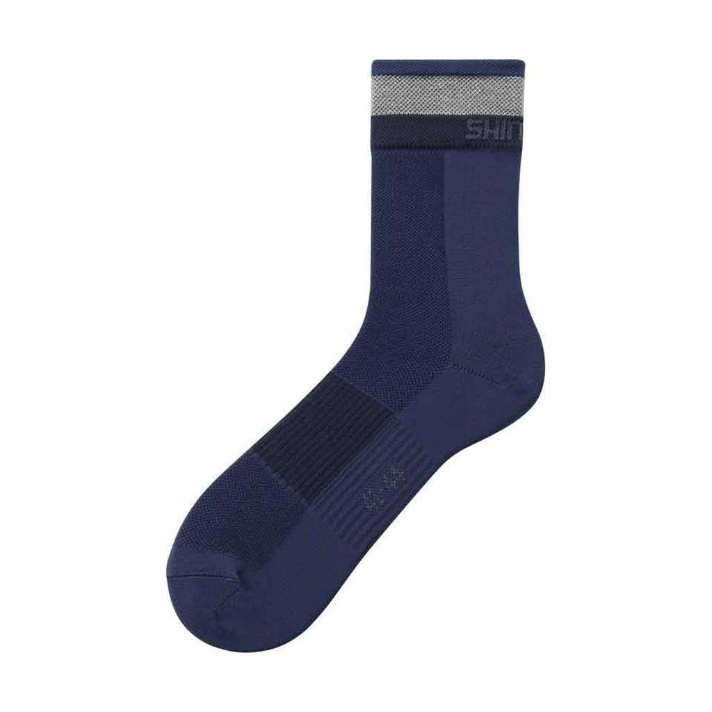 Unisex Shimano Lumen Tall Socks Navy