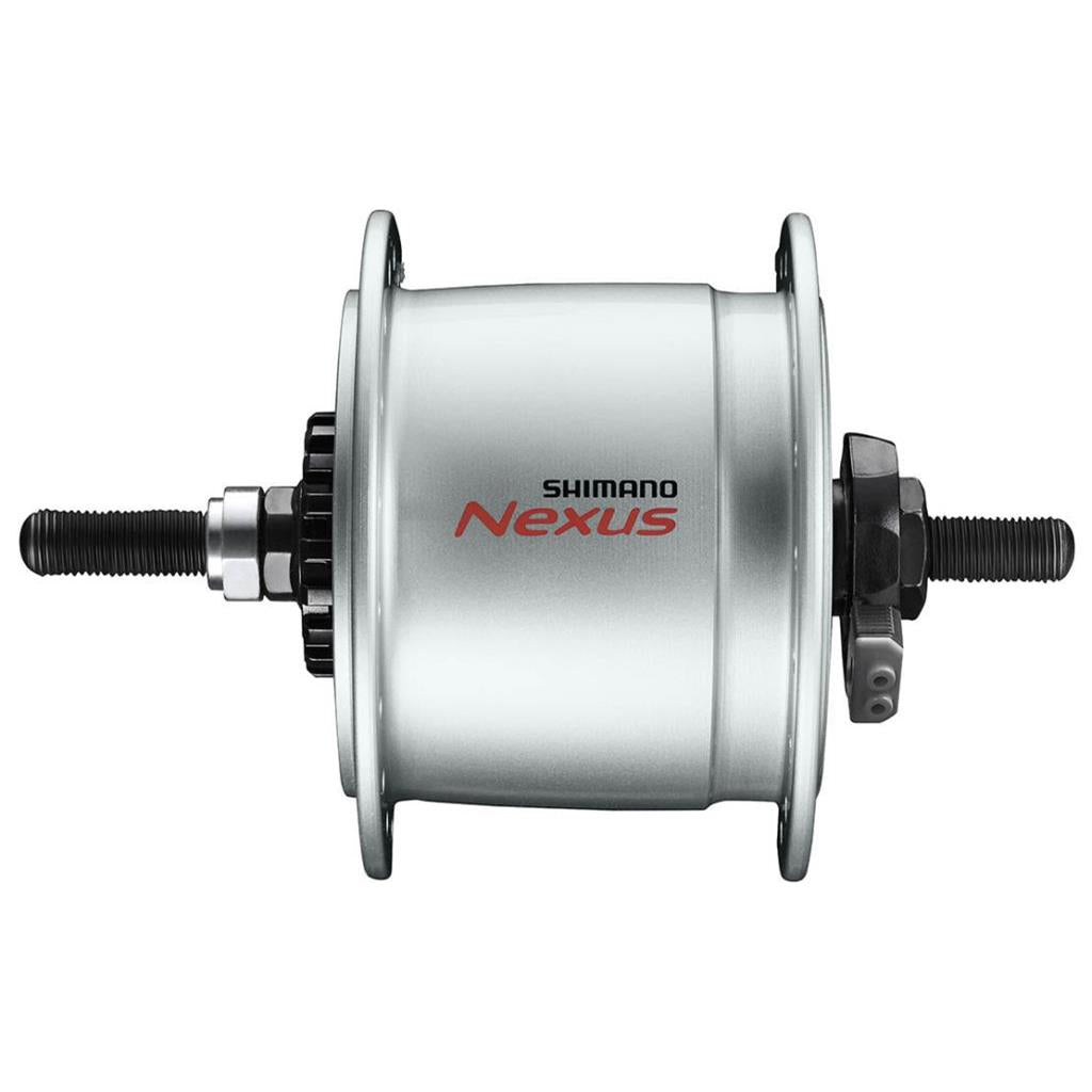 Naben vorne Shimano Nabendyn Nexus 36L Nt Rbr Sil