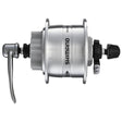 Naben vorne Shimano Nabendynamo 3D32 36L 6L Qr Sil