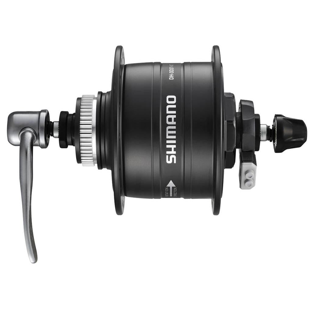 Naben vorne Shimano Nabendynamo 3D37 36L Cl Qr Sch