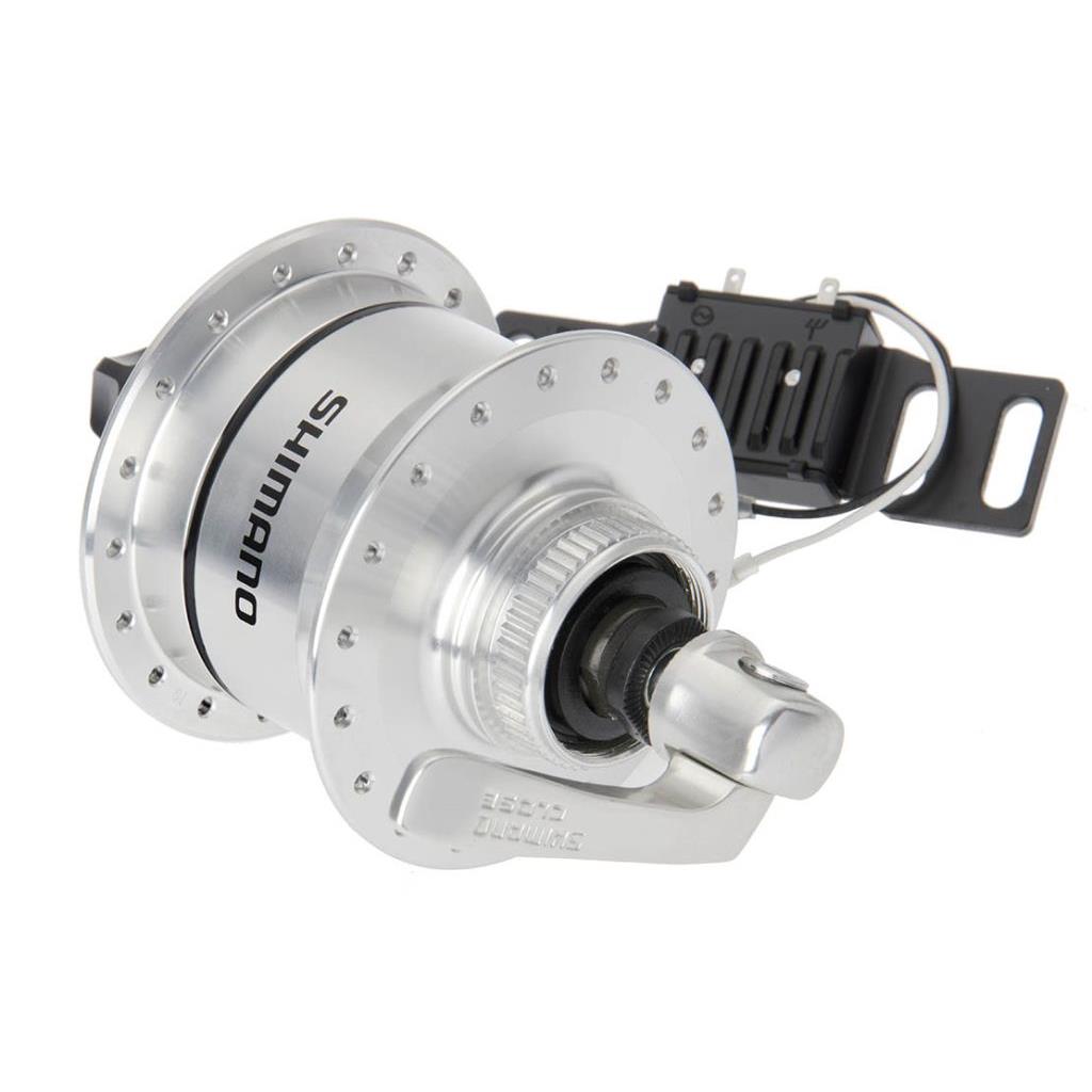 Naben vorne Shimano Nabendynamo 3D72 32L Cl Qr Sil