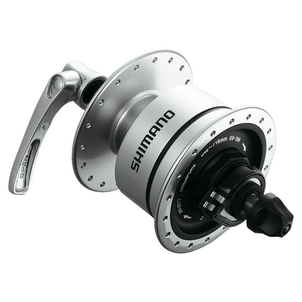 Naben vorne Shimano Nabendynamo 3N72 36L Qr Silb