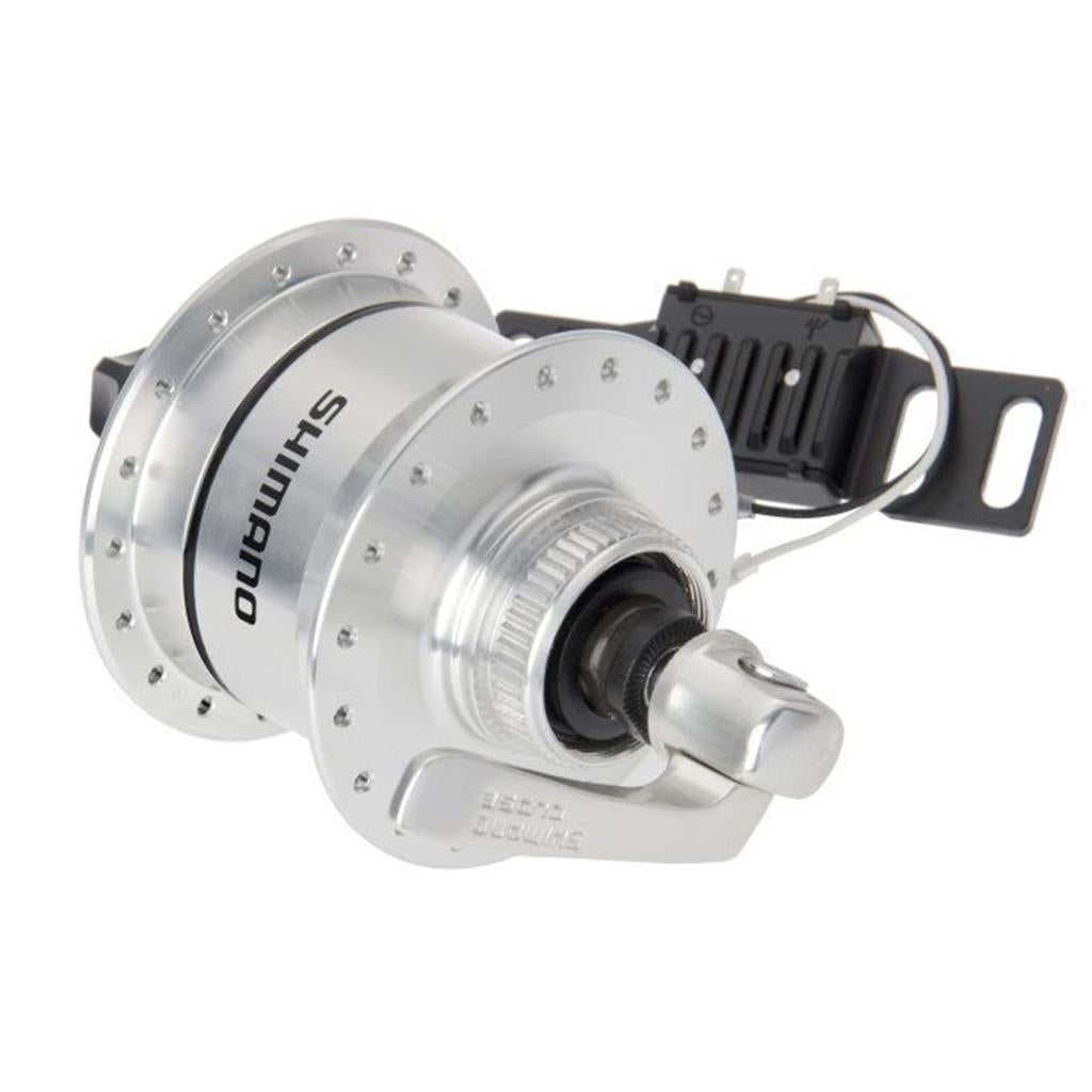 Naben vorne Shimano Nabendynamo Dh-3D72 Cl Silber