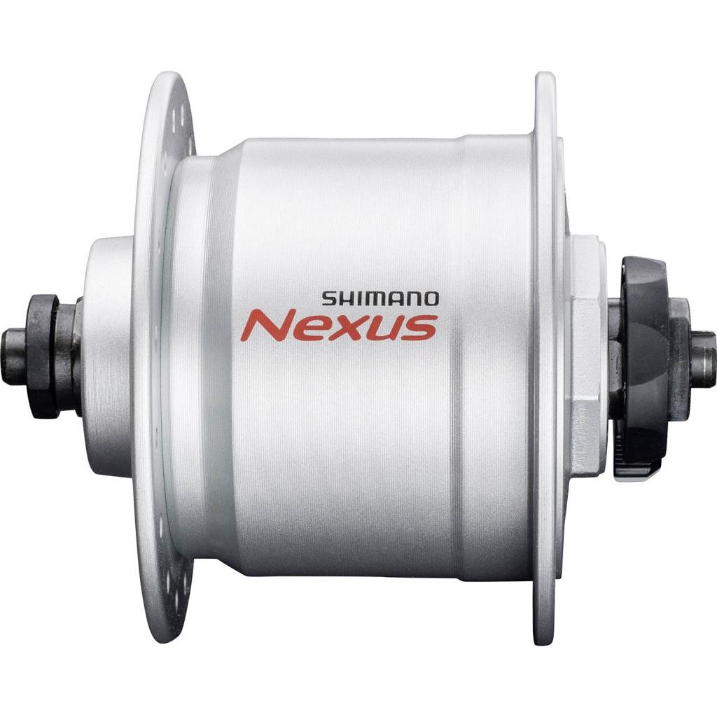 Naben vorne Shimano Nabendynamo Nexus 32L Qr Silb