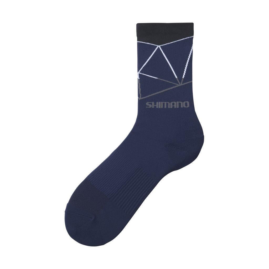 Unisex Shimano Orig Tall Socks Na-Wh 45-48