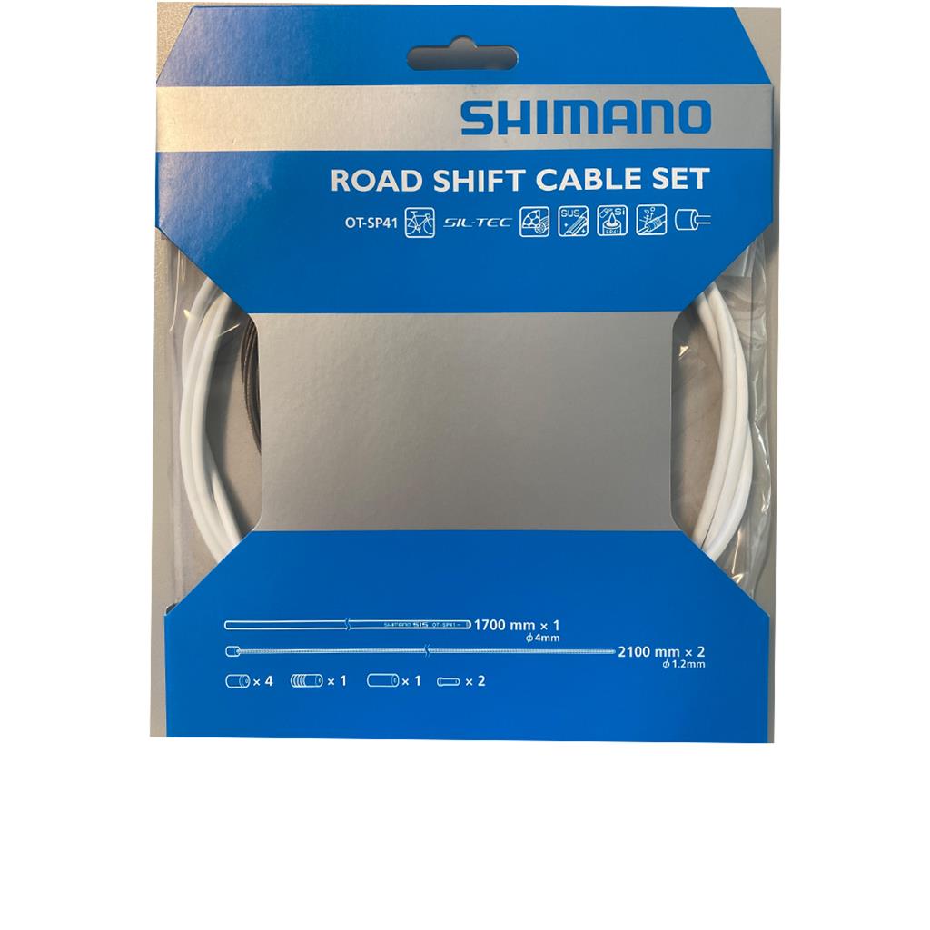 Schaltzüge Shimano Schaltzugset weiß