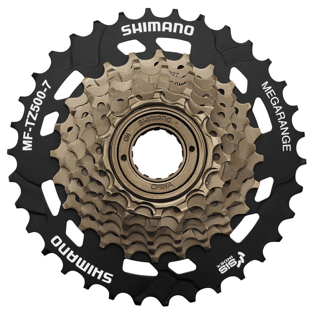 Kassettenkränze komplett Shimano Schraubkranz 7f 14-28Z