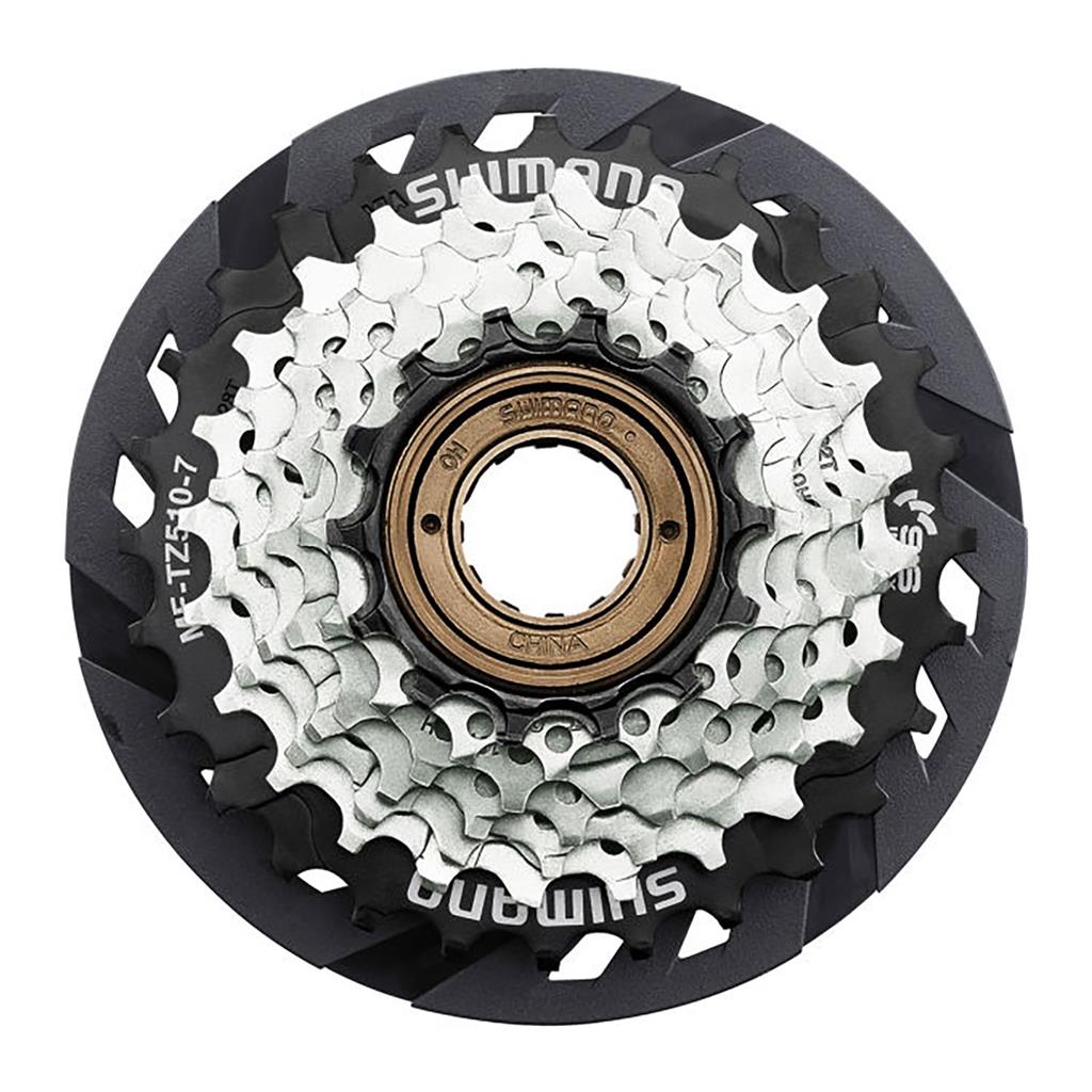 Kassettenkränze komplett Shimano Schraubkranz TZ510 7f 14-28Z